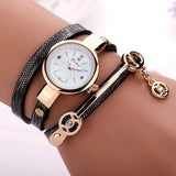 Woman Watch New Duoya Fashion  Watch Gold Quartz Gift  Wristwatch