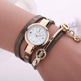 Woman Watch New Duoya Fashion  Watch Gold Quartz Gift  Wristwatch