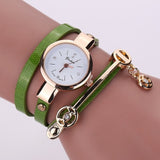Woman Watch New Duoya Fashion  Watch Gold Quartz Gift  Wristwatch