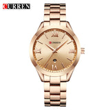 Woman Watch Gold Watch   Ladies 9007 Steel Women's Bracelet