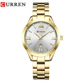 Woman Watch Gold Watch   Ladies 9007 Steel Women's Bracelet