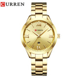 Woman Watch Gold Watch   Ladies 9007 Steel Women's Bracelet