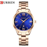 Woman Watch Gold Watch   Ladies 9007 Steel Women's Bracelet