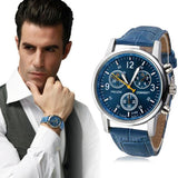 Man Watch New  Luxury Top Brand  Quartz  Fashion Leather belts  Cheap Sports