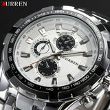 Man Watch New Luxury Brand  Quartz Fashion Casual  Sports Full Steel Military