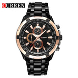 Man Watch New Luxury Brand  Quartz Fashion Casual  Sports Full Steel Military