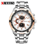 Man Watch New Luxury Brand  Quartz Fashion Casual  Sports Full Steel Military