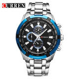 Man Watch New Luxury Brand  Quartz Fashion Casual  Sports Full Steel Military
