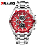 Man Watch New Luxury Brand  Quartz Fashion Casual  Sports Full Steel Military
