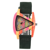 Woman Watch Creative   Wood Watches Unique Colorful Wooden Triangle