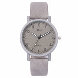 Woman Watch Hot Fashion   Simple Dial Wrist  Casual Luxury Leather Quartz