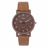 Woman Watch Hot Fashion   Simple Dial Wrist  Casual Luxury Leather Quartz