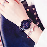 Woman Watch Magnet   Starry Sky Korean Version Simple Fashion Trend Waterproof