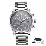 Man Watch Fashion Chronograph Sport ,Top Brand Luxury, Quartz