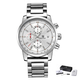 Man Watch Fashion Chronograph Sport ,Top Brand Luxury, Quartz