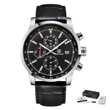Man Watch Fashion Chronograph Sport ,Top Brand Luxury, Quartz