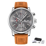 Man Watch Fashion Chronograph Sport ,Top Brand Luxury, Quartz
