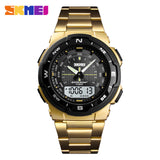 Man Watch, Fashion Quartz Sports, Stainless Steel,Top Brand Luxury Business, Waterproof