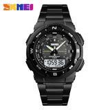 Man Watch, Fashion Quartz Sports, Stainless Steel,Top Brand Luxury Business, Waterproof