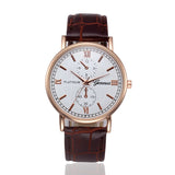 Man Watch Brand Luxury Geneva Stainless Steel Ultra Thin Classic Quartz