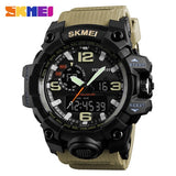Man Watch Denim Style Luxury Brand,Sports, Waterproof Digital Quartz, Men Military Army