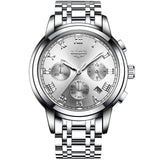 Woman Watch New   Luxury Brand LIGE Chronograph Sports  Waterproof Full Steel Quartz