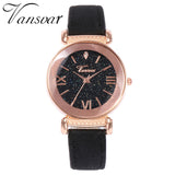 Woman Watch Best Selling  Luxury Brand  Fashion Leather Band Analog Quartz Wrist