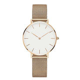 Woman Watch Fashion Big Brand Women Stainless Steel Strap Quartz Wris Luxury Simple Style Designed