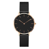 Woman Watch Fashion Big Brand Women Stainless Steel Strap Quartz Wris Luxury Simple Style Designed