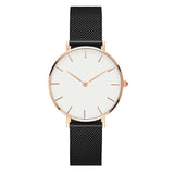 Woman Watch Fashion Big Brand Women Stainless Steel Strap Quartz Wris Luxury Simple Style Designed