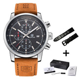 Man Watch Fashion Chronograph Sport ,Top Brand Luxury, Quartz