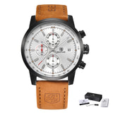 Man Watch Fashion Chronograph Sport ,Top Brand Luxury, Quartz