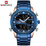 Man Watch Army Military Wrist ,NAVIFORCE Luxury Brand, Fashion Sports, Waterproof Quartz