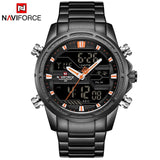 Man Watch Army Military Wrist ,NAVIFORCE Luxury Brand, Fashion Sports, Waterproof Quartz