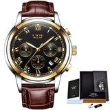 Man Watch  Sports Waterproof Date Analogue Quartz  Chronograph Business