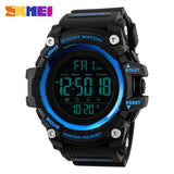 Man Watch Fashion Digital  Watches Waterproof Countdown Dual Time shock