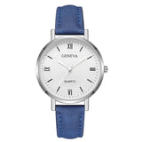 Woman Watch Leather Strap   Bracelet Ladies Clock Hour Quartz