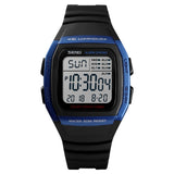Man Watch Sports Digital   Waterproof Alarm Man Wrist Electronic