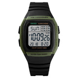 Man Watch Sports Digital   Waterproof Alarm Man Wrist Electronic