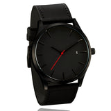 Man Watch Top Luxury Brand Sports Quartz Leather Army Military Wrist