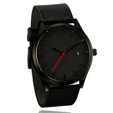 Man Watch Top Luxury Brand Sports Quartz Leather Army Military Wrist