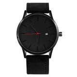 Man Watch New s Fashion Leather Quartz  Casual Sports