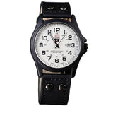 Man Watch New Business Quartz  Sport Military  Corium Leather Wrist