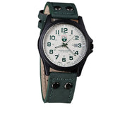 Man Watch New Business Quartz  Sport Military  Corium Leather Wrist