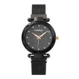 Woman Watch Luxury Diamond Rose Gold  Fashion Ladies Starry Sky Magnetic