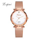 Woman Watch Best Sell   Geneva Fashion Classic Hot Sale Luxury Stainless Steel Analog Quartz