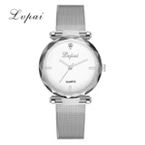 Woman Watch Best Sell   Geneva Fashion Classic Hot Sale Luxury Stainless Steel Analog Quartz