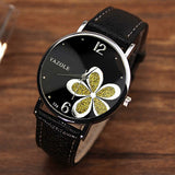 Woman Watch  Ladies Wrist  2019 Top Brand Famous Clock Quartz  Flowers Wristwatch