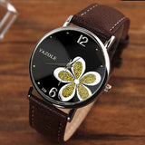 Woman Watch  Ladies Wrist  2019 Top Brand Famous Clock Quartz  Flowers Wristwatch
