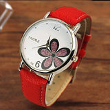 Woman Watch  Ladies Wrist  2019 Top Brand Famous Clock Quartz  Flowers Wristwatch